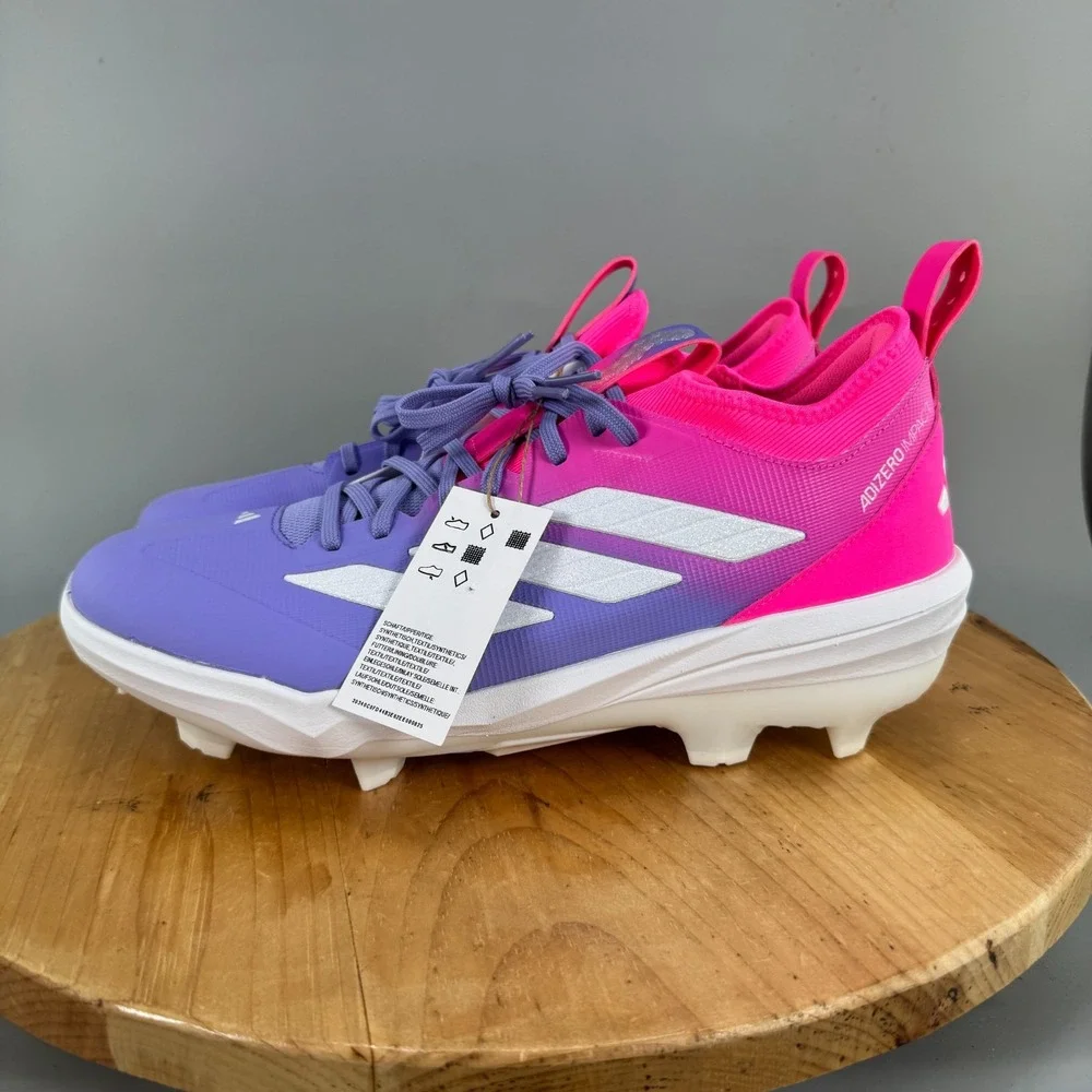 adidas Adizero Impact TPU Mens Size 12 Candy Pack Sour Worms Lucid Pink Purple